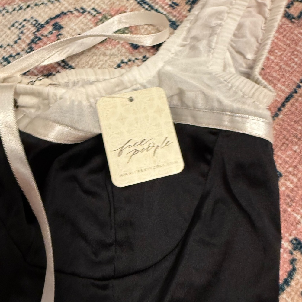 Limited Edition Free People Black and White Tank Top - Picture 6 of 11
